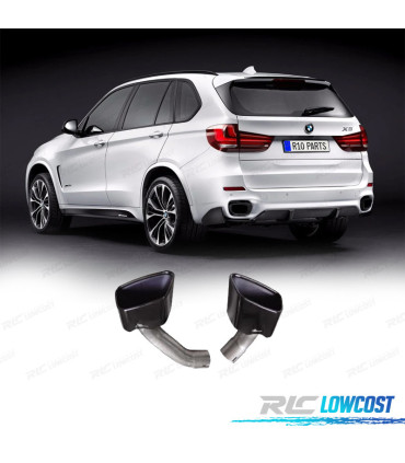 SCARICHI SPORTIVI BMW X5 12-18 LOOK M NERO