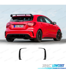 MODANATURE POSTERIORI MERCEDES W176 AMG 12-18 LOOK AMG A45 NERO LUCIDO