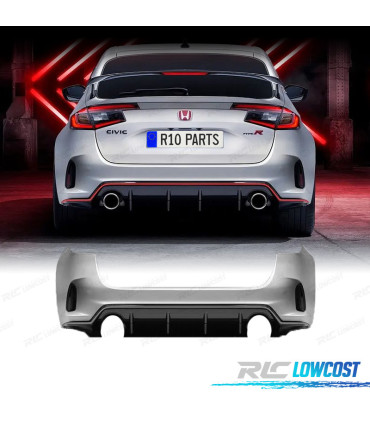 PARAURTI POSTERIORE PER HONDA CIVIC 21- LOOK TYPE-R