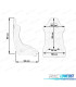 SEDILE BAQUET SPEEDWAY NERO STILE EVO