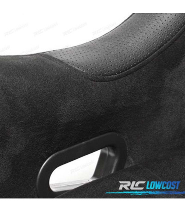 KIT SEDILE BAQUET UNIVERSALE NERO IN PELLE STILE EVO