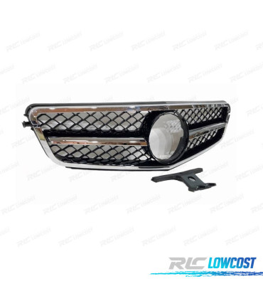 GRIGLIA PER MERCEDES W204 11-14 NERO CROMATO ASPECTO AMG C63