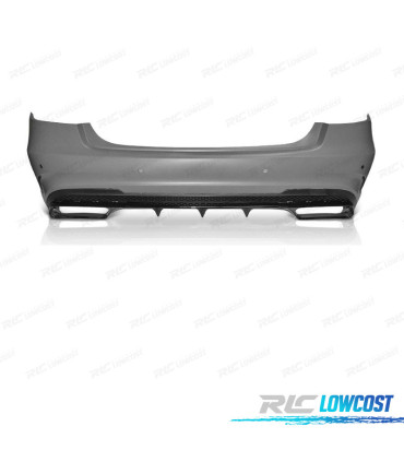 PARAURTI POSTERIORE PER MERCEDES CLASSE E W212 13-16 LOOK AMG PDC