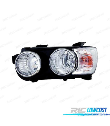FANALE SINISTRO DAEWOO CHEVROLET AVEO 11- CORNICE CROMATA