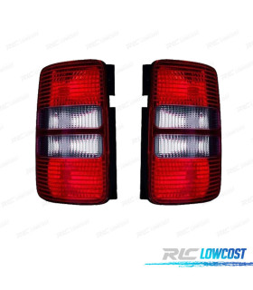 FANALI VOLKSWAGEN VW CADDY 2P RESTYLING 10-14 FUMÉ ROSSO