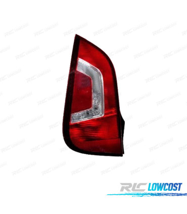 FANALE SINISTRO VOLKSWAGEN VW UP 11-16 BIANCO ROSSO