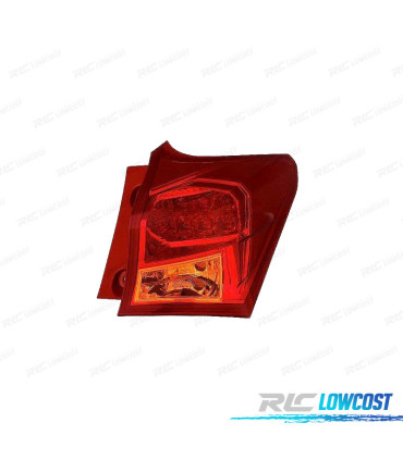 FANALE DX TOYOTA AURIS 5P 13-15 AMBRA ROSSO