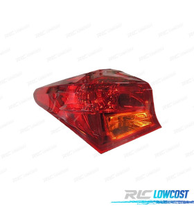 FANALE DX TOYOTA AURIS 5P 13-15 AMBRA ROSSO