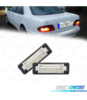 LUCI TARGA PER MERCEDES W210 SEDAN W202 SEDAN A LED