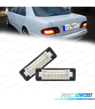 LUCI TARGA PER MERCEDES W210 SEDAN W202 SEDAN A LED