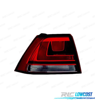 FANALE SINISTRO VOLKSWAGEN VW GOLF VII 3 5P 12-17 AFFUMICATO