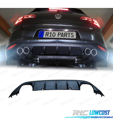 DIFFUSORE VOLKSWAGEN VW GOLF MK7 VII 12-17 LOOK ABT