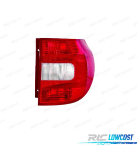 FANALE DX SKODA YETI 09-13 BIANCO ROSSO
