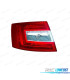 FANALE SINISTRO SKODA OCTAVIA 4P 13-17 BIANCO ROSSO