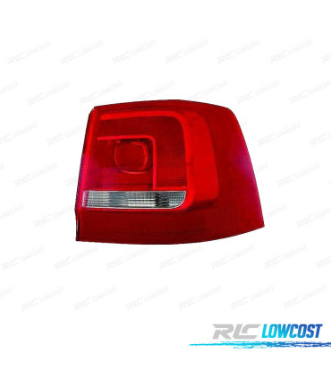 FANALE DX VOLKSWAGEN VW SHARAN 10-15 BIANCO ROSSO