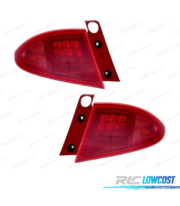 FANALI SEAT LEON 09-12 LED ROSSO