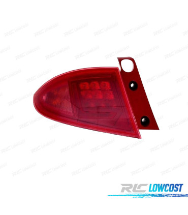 FANALE SINISTRO SEAT LEON 09-12 LED ROSSO