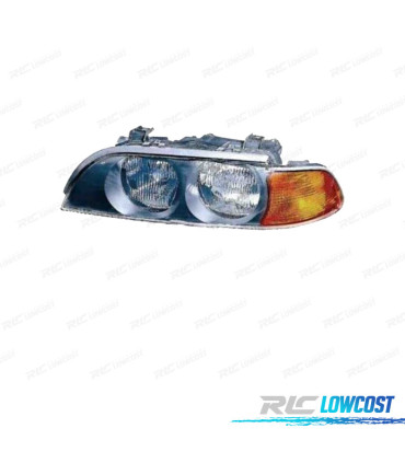 FANALE SINISTRO BMW SERIE 5 E39 95-00 CROMATO AMBRA