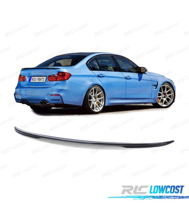 SPOILER ALETTONE BMW F30 F80 11-19 LOOK M PERFORMANCE CARBONIO