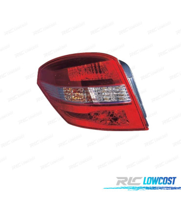 FANALE SINISTRO RENAULT LAGUNA III GRANDTOUR 07-11 BIANCO ROSSO