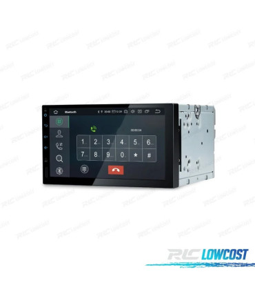 RADIO GPS ANDROID 14 2DIN 7" LCD TATTILE CARPLAY USB DUAL ZONE