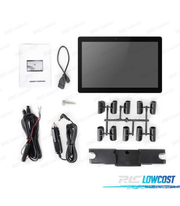 Poggiatesta Android 10 da 9,1 pollici HD USB SD.