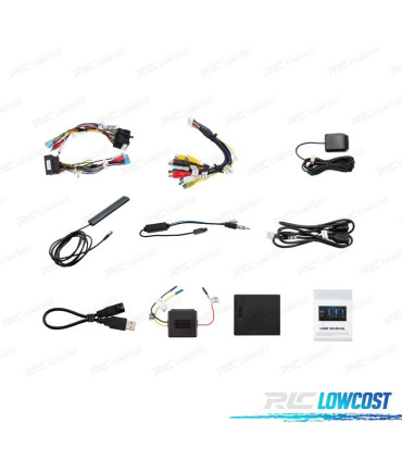 RADIO GPS ANDROID 13 PER VOLKSWAGEN VW SEAT SKODA TOURAN 7" USB GPS TATTILE HD