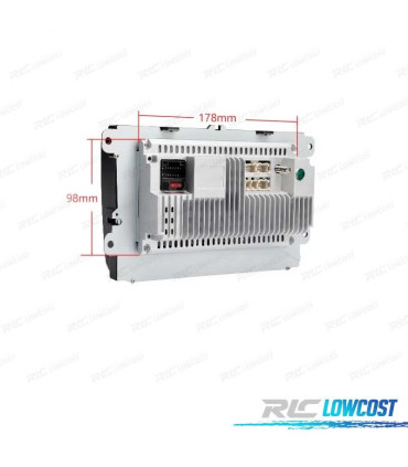 RADIO GPS ANDROID 12 PER VOLKSWAGEN VW SEAT SKODA LCD TATTILE