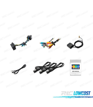 RADIO GPS ANDROID 12 PER VOLKSWAGEN VW SEAT SKODA LCD TATTILE