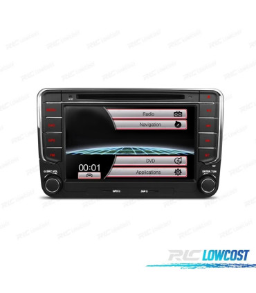 RADIO NAVIGATORE 7" PER SEAT USB GPS TOUCH HD 2004-2016