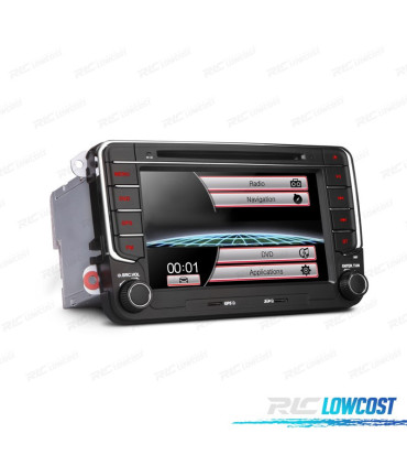 RADIO NAVIGATORE 7" PER SEAT USB GPS TOUCH HD 2004-2016