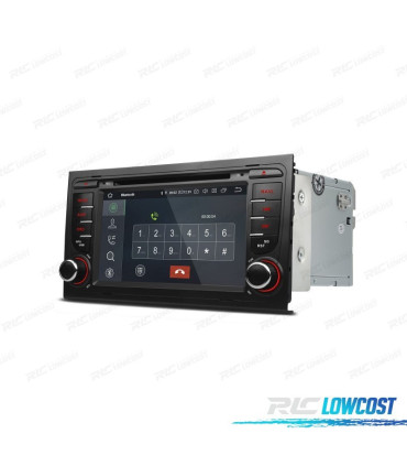RADIO GPS ANDROID 12 PER AUDI A4 B6 B7 00-08 SEAT EXEO 08-12 OCTA-CORE