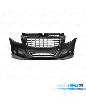 PARAURTI ANTERIORE AUDI A3 8P 08-12 LOOK S LINE CROMO NERO PDC