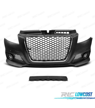 PARAURTI ANTERIORE PER AUDI A3 8P 08-12 LOOK RS3 PDC SRA