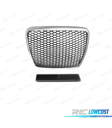 GRIGLIA PER AUDI A6 4F 08-11 LOOK RS6 COLORE GRIGIO CHIARO