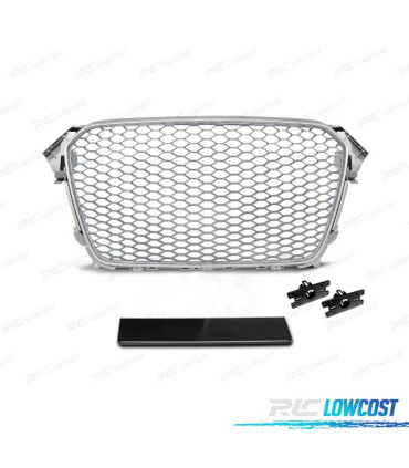 GRIGLIA PER AUDI A4 B8 11-15 COLORE GRIGIO CHIARO