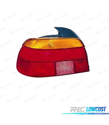 FANALE SINISTRO PER BMW SERIE 5 E39 BERLINA 95-00 AMBRA