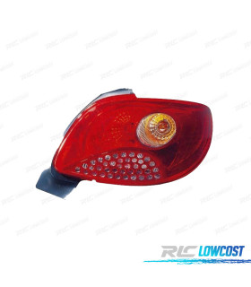 FANALE DESTRO PER PEUGEOT 206 PLUS 09- AMBRA ROSSO