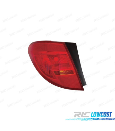 FANALE SINISTRO PER OPEL MERIVA 10-13 ROSSO