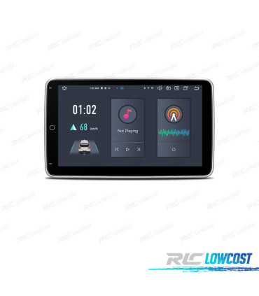 RADIO GPS ANDROID 12 1DIN LCD TÁCTIL 10.1" CARPLAY USB DUAL ZONE RADIO GPS ANDROID 12 1DIN LCD TATTILE 10.1" CARPLAY USB DUAL Z