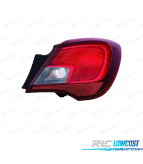 FANALE DESTRO PER OPEL CORSA E 3P 15-19 BIANCO ROSSO