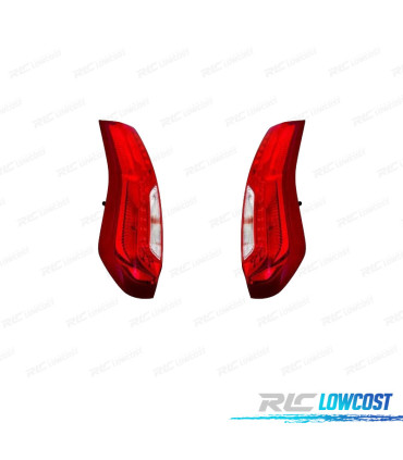FANALI NISSAN XTRAIL 11-13 LED BIANCO + ROSSO