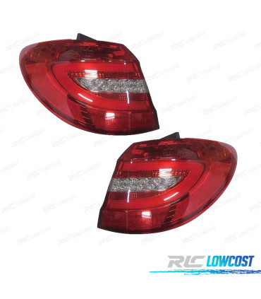FANALI MERCEDES CLASSE B W246 12-14 LED BIANCO ROSSO