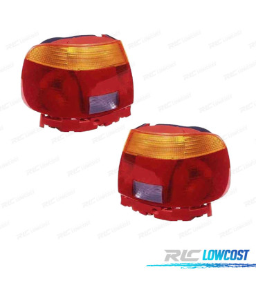 FANALI PER AUDI A4 94-99 BERLINA AMBRA