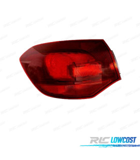 FANALE SINISTRO PER OPEL ASTRA J SPORTS TOURER 10-16 FUMÈ ROSSO