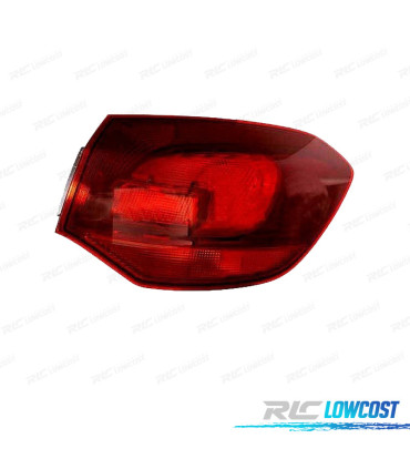 FANALE DESTRO PER OPEL ASTRA J SPORTS TOURER 10-16 FUMÈ ROSSO