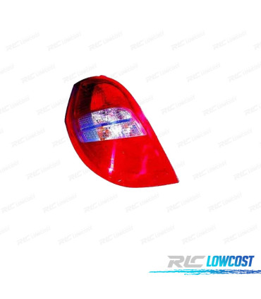 FANALE SINISTRO MERCEDES CLASSE A W169 08-12 BIANCO ROSSO