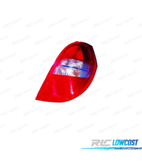 FANALE DX MERCEDES CLASSE A W169 08-12 BIANCO ROSSO