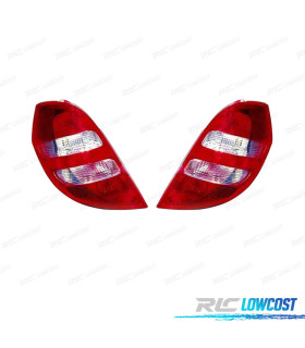 FANALI PER MERCEDES CLASSE A W169 04-08 BIANCO ROSSO