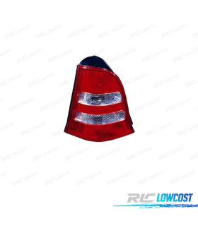 FANALE SINISTRO PER MERCEDES CLASSE A W168 01-04 BIANCO ROSSO